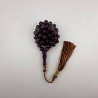 سبحة زعفران فواح لون عنابي حرباء