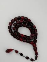 سبحة بكالايت صب جديد عنابي صندوقي