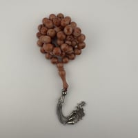 سبحة بكلايت بلجيكي لون بيج محروق