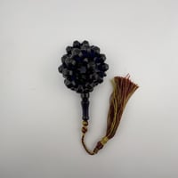 سبحة زعفران فواح لون ازرق كحلي حرباء