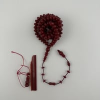 سبحة بكلايت صب قديم من خامة مساطر الدومنة اللون ال...