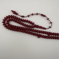 سبحة بكلايت صب قديم من خامة مساطر الدومنة اللون ال...