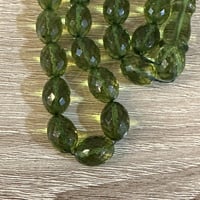 مسباح كهرمان كاريبي مع طربزونتين فضة عيار 1000 مع...