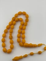 سبحة بكالايت صب جديد برتقالي بيضاوي