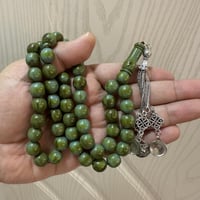 سبحة بكلايت بلجيكي أخضر ( داكن )