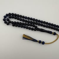 سبحة كهرمان كاريبي طبيعي مُلون نواعم