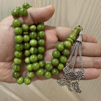 سبحة بكلايت بلجيكي أخضر ( فاتح )