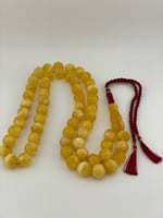 كهرمان قصة دائري مع شهادة أصالة