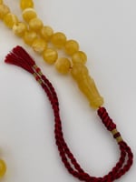 كهرمان قصة دائري مع شهادة أصالة