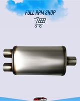 دبة هاي فلو مدخلين 2.5 وخرج 3 انش