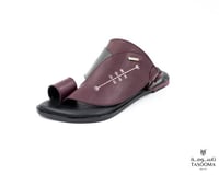 p3 حذاء شرقي مطرز من تاسومة - نعل نحيف 05094 / 207