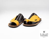 P3 حذاء شرقي من تاسومة 05064 / A1-YELLOW+BROWN/67