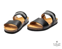 P3 نعال اسباني من تاسومة 22021 / BLACK