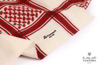 P3 شال نجد TASOOMA 81015 RED