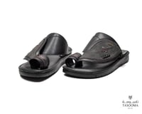 P3 حذاء شرقي مطرز من تاسومة 24012 / BLACK