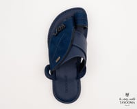 P حذاء شرقي مطرز من تاسومة 06109 / D.BLUE