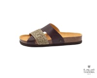 p3 نعال اسباني من تاسومة 22005 / Brown