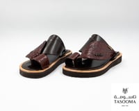 حذاء شرقي من تاسومة 05068 / E-CUOIO+BROWN/110