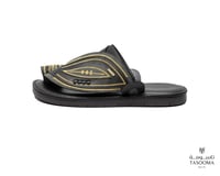 P3 حذاء شرقي مطرز من تاسومة 24001 / Grey