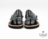 حذاء شرقي من تاسومة 05065 / B-KHAKI+BLACK/119