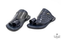 p3 حذاء شرقي من تاسومة-نعل نحيف 05095 / D.BLUE / 2...