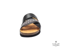 P3 نعال أسباني من تاسومة BLACK / 22019