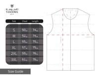 P3 صدرية زراير زيتى (2-29) /00704 TASOOMA