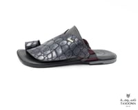 p3 حذاء شرقي من تاسومة-نعل نحيف 05095 / GREY / 215