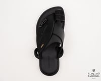 P3 حذاء شرقي مطرز من تاسومة 06108 / BLACK