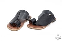 حذاء شرقي من تاسومة-نعل نحيف 05096 / BLACK / 210