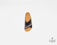 P3 نعال أسباني من تاسومة BLACK / 22019