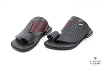 p3 حذاء شرقي من تاسومة-نعل نحيف 05096 / GREY / 211