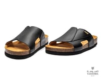 P3 نعال اسباني من تاسومة 22024 - BLACK