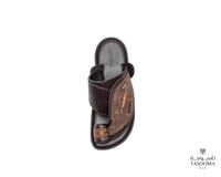 P3 حذاء شرقي مطرز من تاسومة 24012 / BROWN