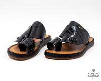 P حذاء شرقي من تاسومة كروكو/سادة 06033/238