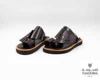 P حذاء شرقي من تاسومة 05066-BROWN+BROWN/78