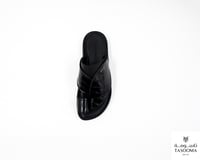 P حذاء شرقي من تاسومة لامع 06029/234