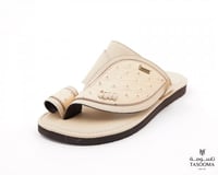 P حذاء شرقي من تاسومة 07117 / BEIGE