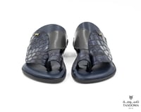 p3 حذاء شرقي من تاسومة-نعل نحيف 05095 / D.BLUE / 2...