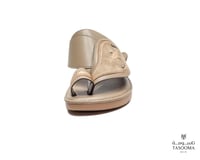 P3 حذاء شرقي مطرز من تاسومة 24012 / CAMEL