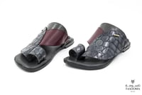 p3 حذاء شرقي من تاسومة-نعل نحيف 05095 / GREY / 215