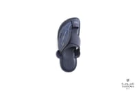 P3 حذاء شرقي مطرز من تاسومة 24006 / D.Blue