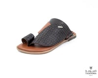 p3 حذاء شرقي من تاسومة-نعل نحيف 05096 / BROWN/ 212