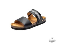 P3 نعال اسباني من تاسومة 22021 / BLACK