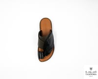 P حذاء شرقي من تاسومة لامع 06025/230