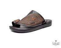 P3 حذاء شرقي مطرز من تاسومة 24012 / BROWN