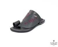 p3 حذاء شرقي مطرز من تاسومة - نعل نحيف 05094 / 208