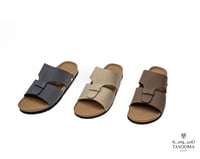 P3 نعال مريح من تاسومة 25001 - BROWN