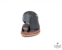 حذاء شرقي من تاسومة-نعل نحيف 05096 / BLACK / 210