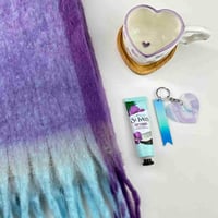 بوكس شتوي قلوب بربل بلو : 6 قطع